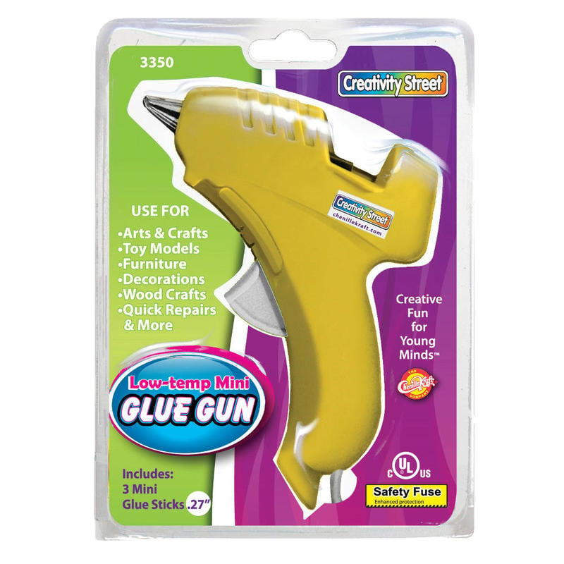 Creativity Street Low-Temperature Mini Glue Gun (Min Order Qty 6) MPN:3350