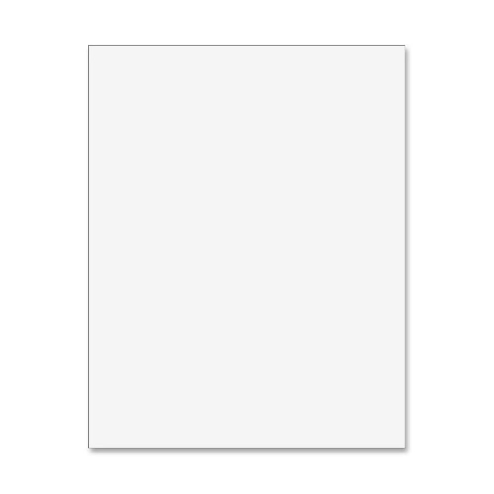 UCreate Coated Poster Board - Printing - 22inHeight x 28inWidth x 1inLength - 100 / Carton - White MPN:54606