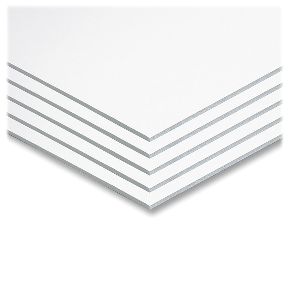 Pacon Original Foam Core Graphic Art Board, 22in x 28in, White, Carton Of 5 (Min Order Qty 4) MPN:5557