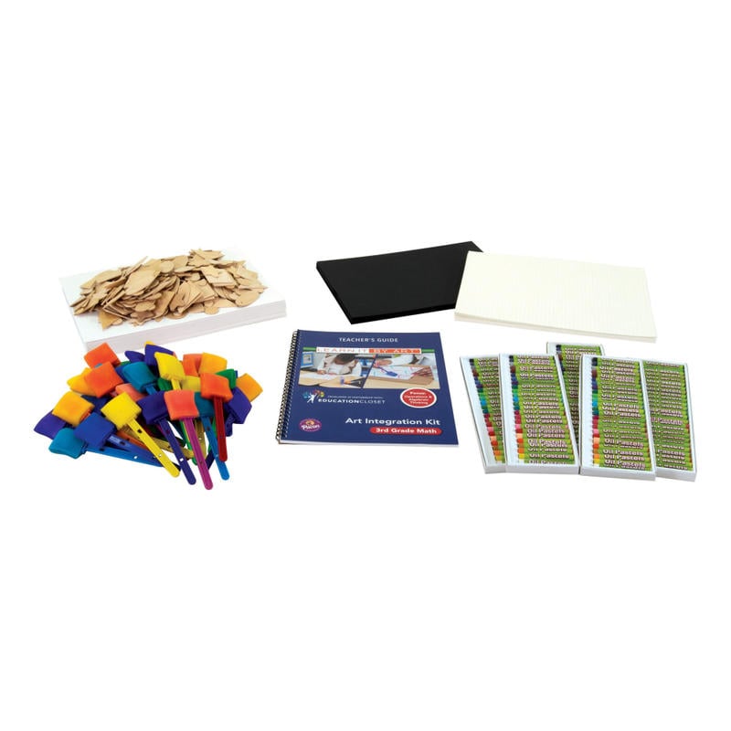 Pacon EducationCloset Math Art Integration Kit, Grade 3 MPN:PAC100106