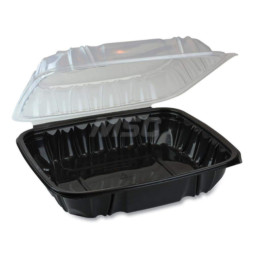 Food Storage Container: Square, Hinged Lid MPN:PCTDC109100B000