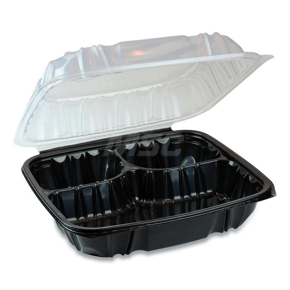 Food Storage Container: Square, Hinged Lid MPN:PCTDC109310B000