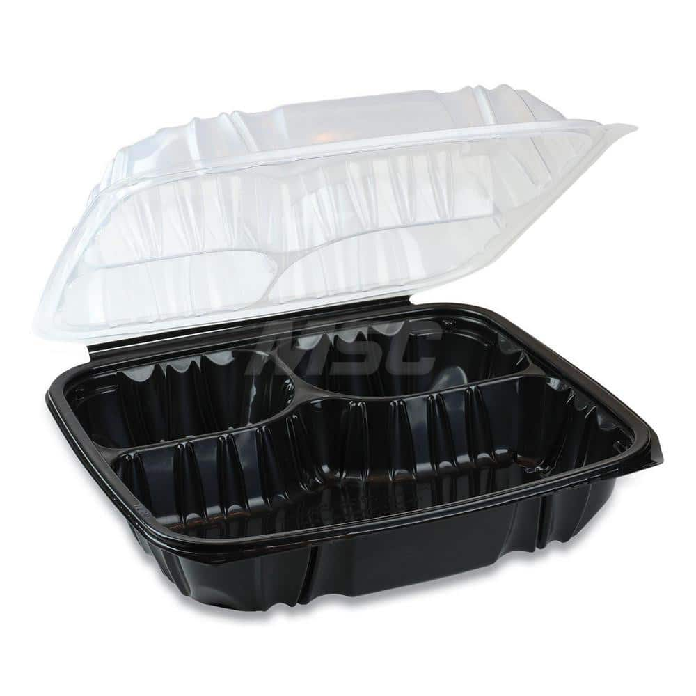 Food Storage Container: Square, Hinged Lid MPN:PCTDC109330B000