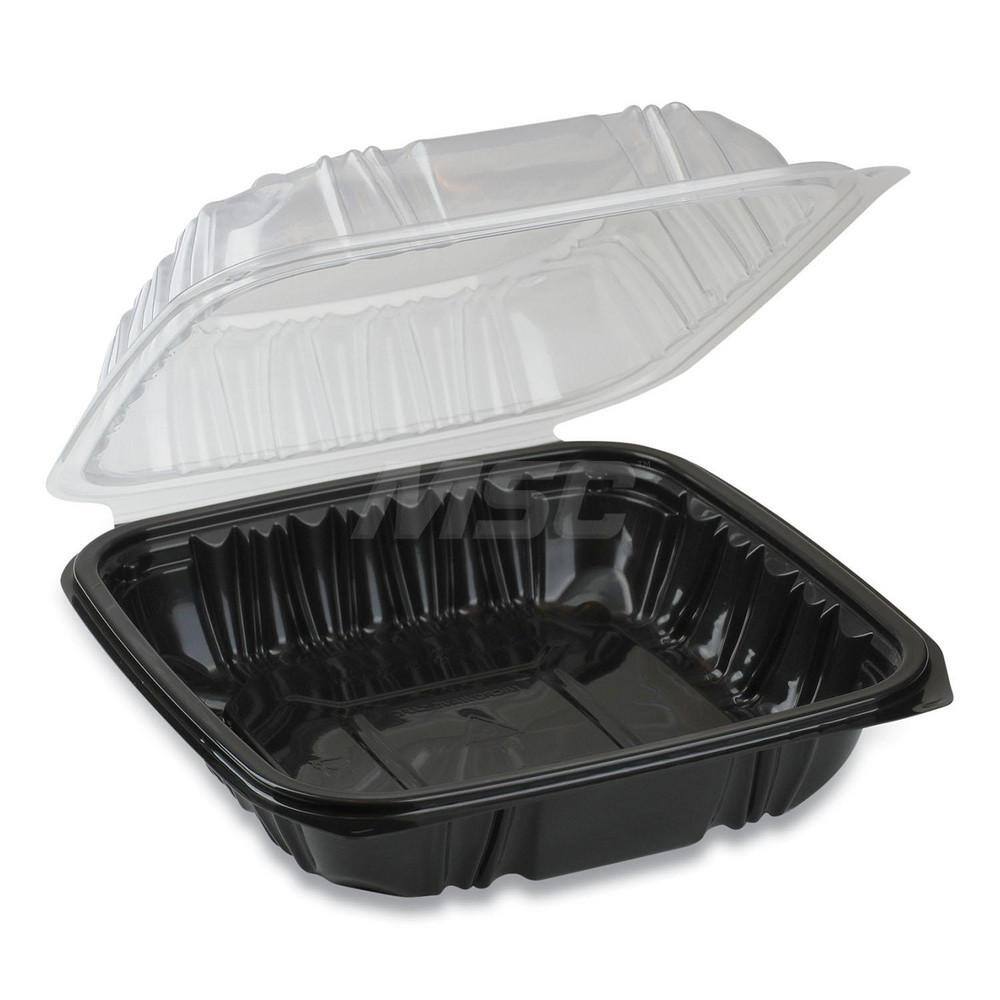 Food Storage Container: Square, Hinged Lid MPN:PCTDC858100B000