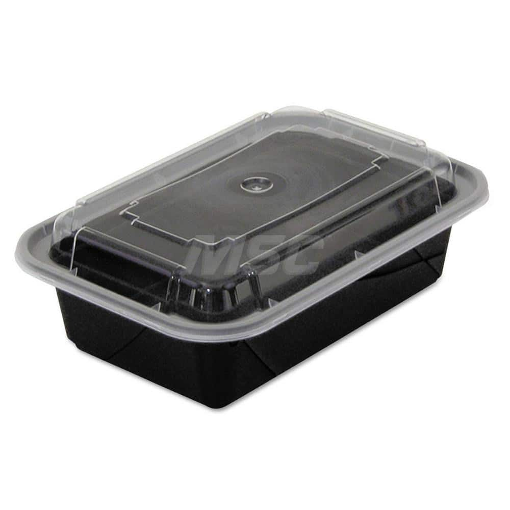 Food Storage Container: Square, Flat Lid MPN:PCTNC838B