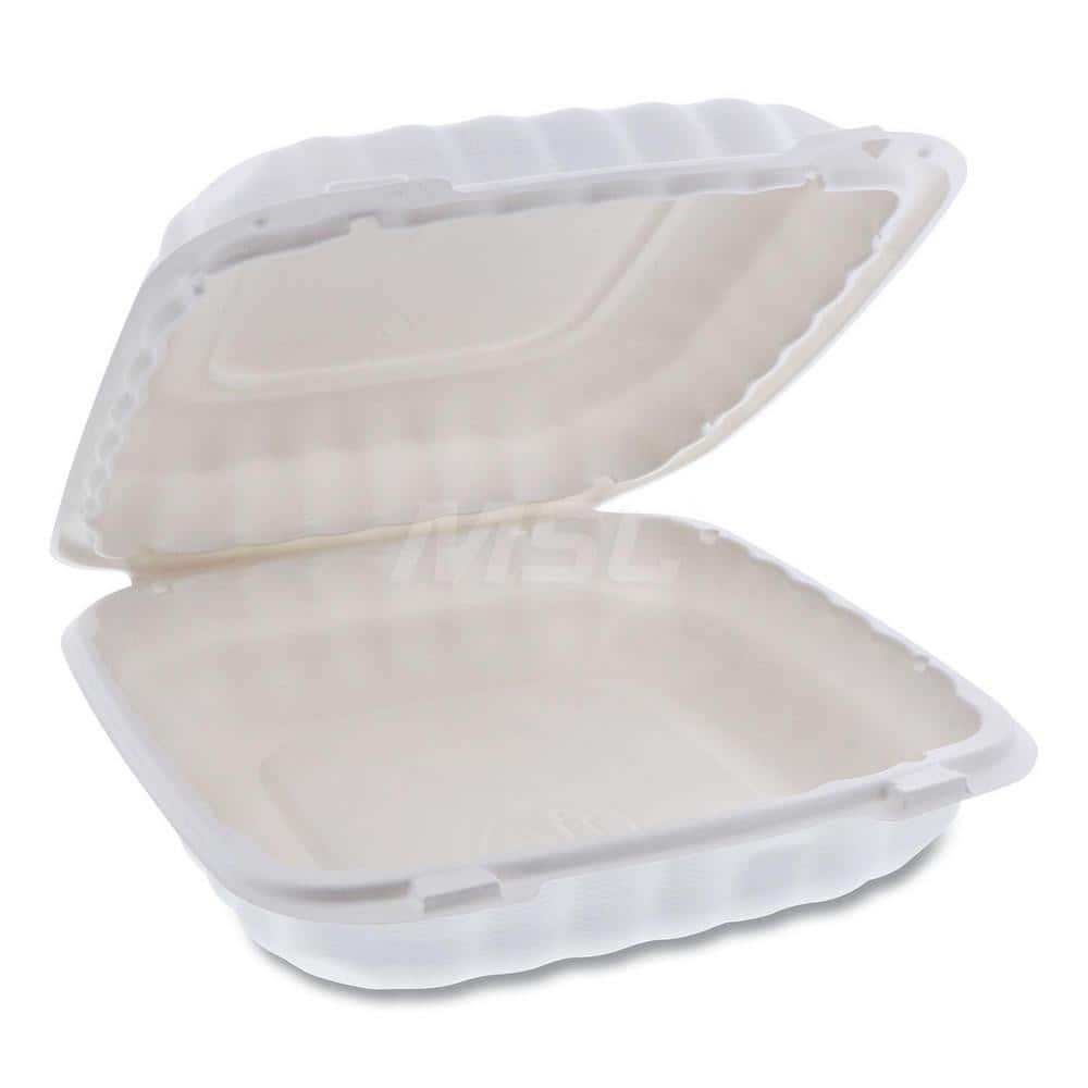 Food Storage Container: Square, Hinged Lid MPN:PCTYCN80901