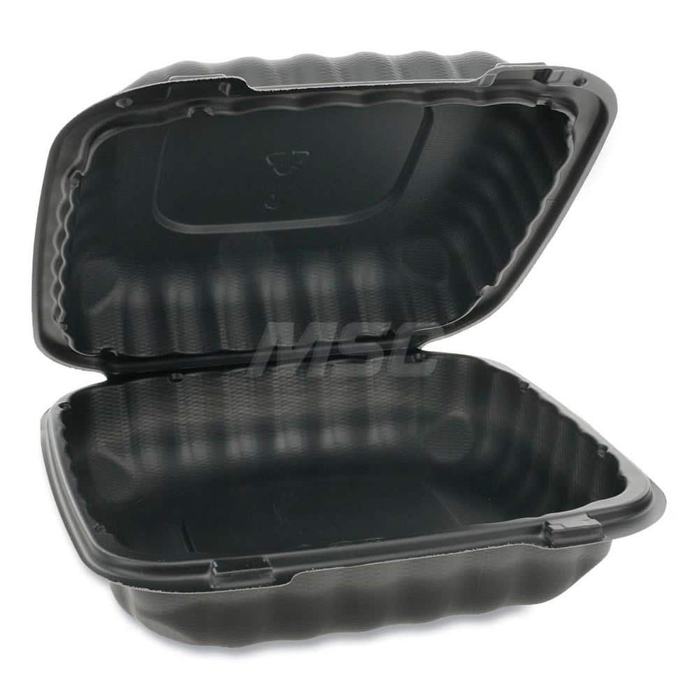 Food Storage Container: Square, Hinged Lid MPN:PCTYCNB08010000