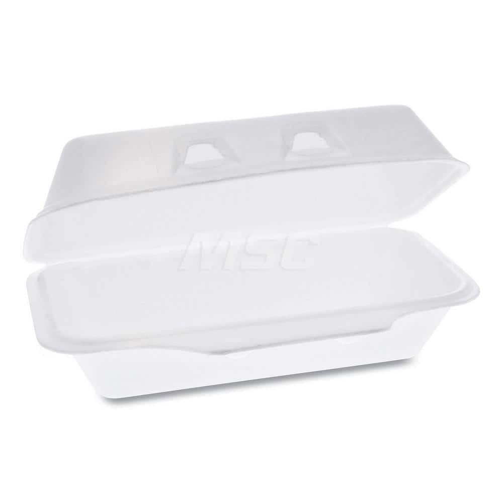 Food Storage Container: Rectangular, Hinged Lid MPN:PCTYHLW01840000