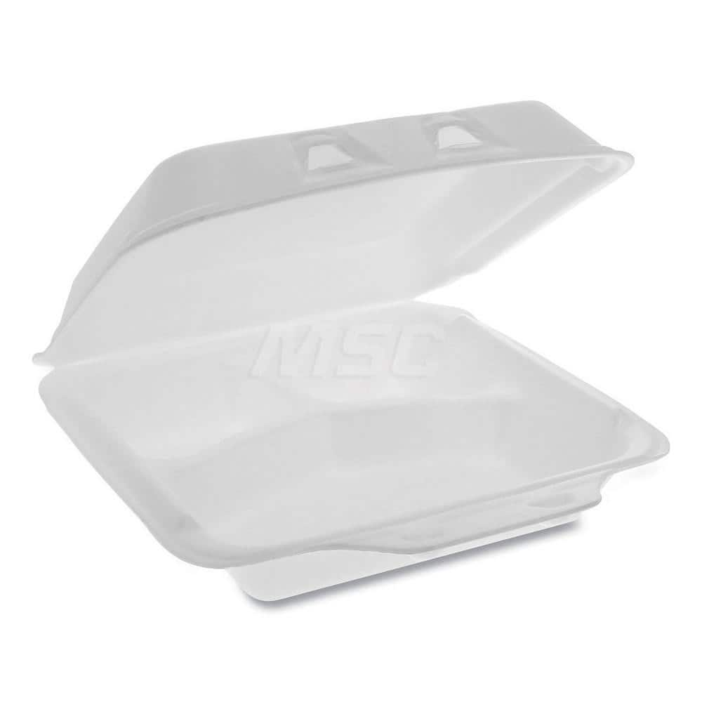 Food Storage Container: Square, Hinged Lid MPN:PCTYHLW07030000