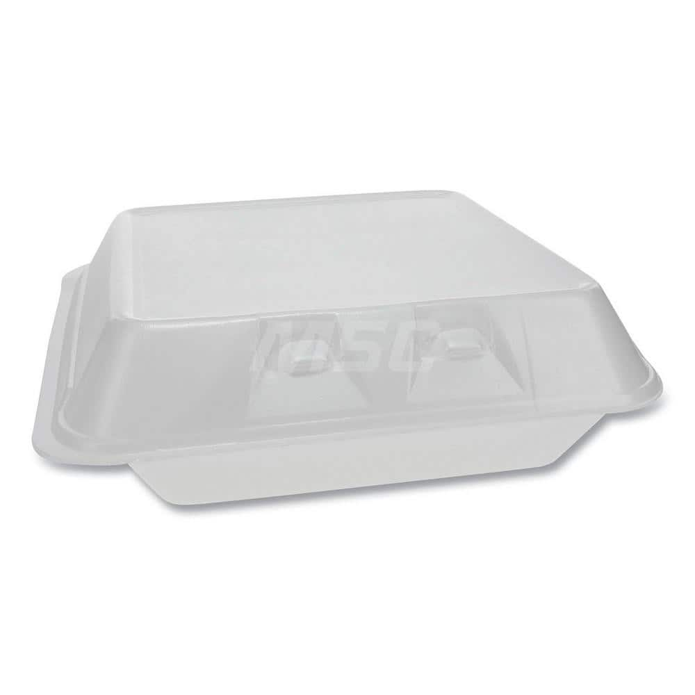 Food Storage Container: Square, Hinged Lid MPN:PCTYHLW09030000