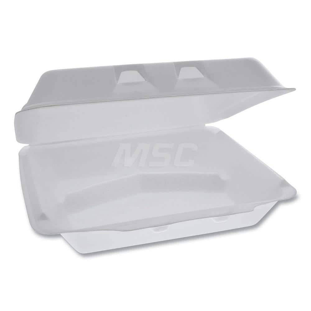 Food Storage Container: Square, Hinged Lid MPN:PCTYHLW10030000