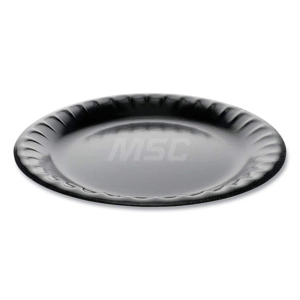 Plate & Tray: Foam, Black, Solid MPN:PCTYTKB00090000