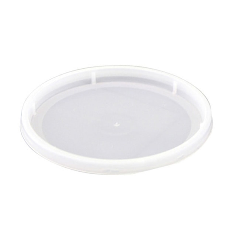 Tripak Plastic Deli Lids For 8, 12, 16, And 32 Oz Deli Containers, Transluscent, Case of 480 MPN:TL500Y