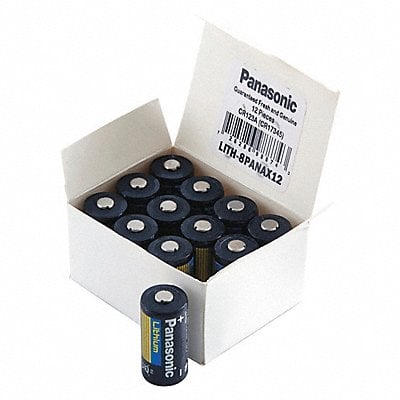 Battery 3V Lithium CR Panasonic Li MPN:LITH-8PANAX12