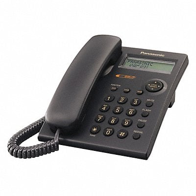 Telephone Analog 1 Handsets 1 Lines Blk MPN:KX-TSC11B