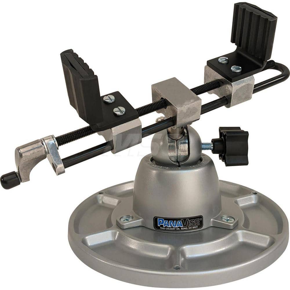 Modular Mobile Universal Vise: 6'' Jaw Height, 12'' Max Jaw Capacity MPN:350