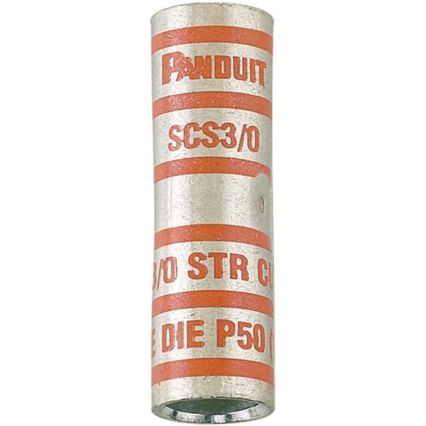 Butt Splice Terminal: Crimp-On Connection MPN:SCS1/0-X