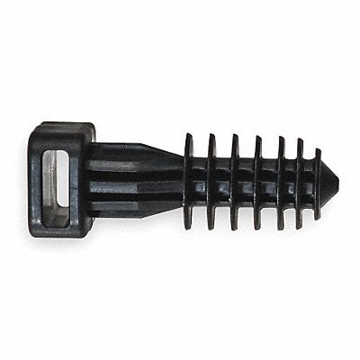 Cable Tie Mount Masonry Black PK100 MPN:SGMPMS25-C0