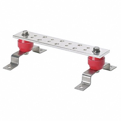 Busbar Copper Grounding Bar L 10in MPN:GB2B0304TPI-1