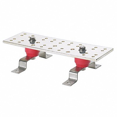 Busbar Copper Grounding Bar L 12in MPN:GB4B0612TPI-1