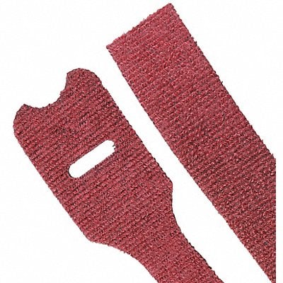 Hook-and-Loop Cable Tie 6 in Maroon PK10 MPN:HLSP1.5S-X12