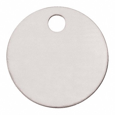 Embossing Tag 304 SS 1 1/2in H PK25 MPN:MT150D-Q