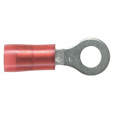 Ring Terminal Red 22 AWG 18 AWG PK100 MPN:PN18-10R-C