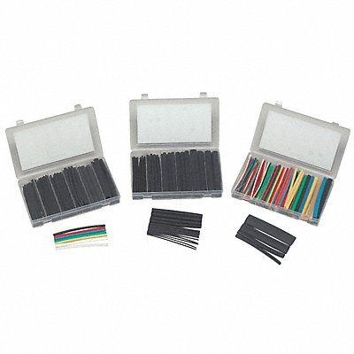 Shrink Tubing Kit R Y G B W C B 126 Pc MPN:KP-HSTT2