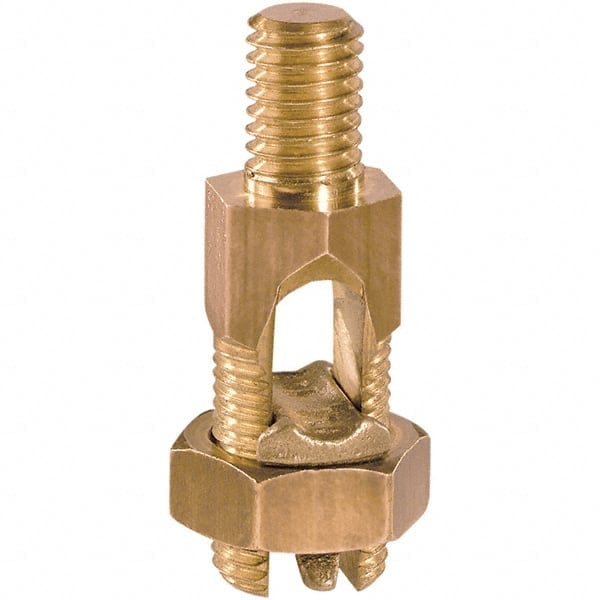 10 to 4 AWG, Copper Wire Compatible, Copper Alloy, Hex Split Bolt Connector MPN:SP1-4L-C