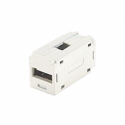 Coupler 1P 0.61in W 1.36in L USB 2.0/1.1 MPN:CMUSBAAWH