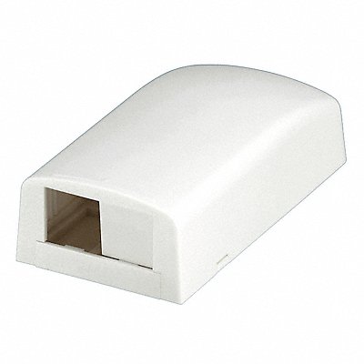 Surface Mount Box Mini Com 2Port White MPN:CBX2WH-AY