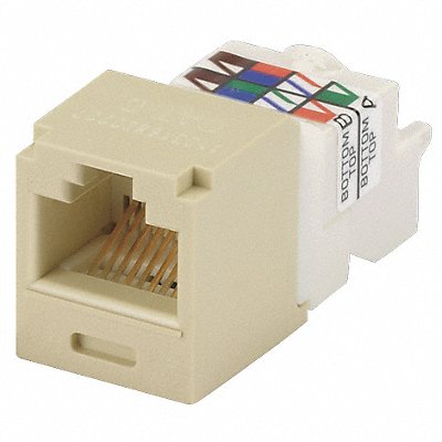 Jack Mini Com Cat 6 Ivory MPN:CJ688TPEI