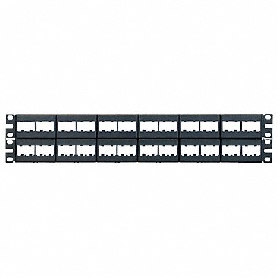 Patch Panel Mini-Com Rack Mt 48 Port MPN:CPP48WBLY