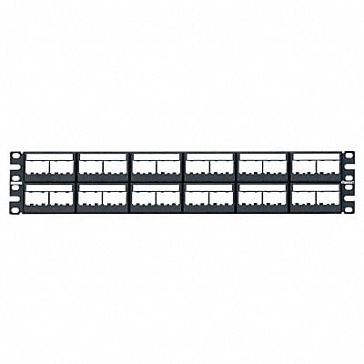 Patch Panel Mini-Com Rack Mt 48 Port MPN:CPPL48WBLY