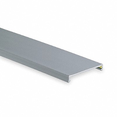 Wire Duct Cover Flush Gray 1.26W x 0.35D MPN:C1LG6-F