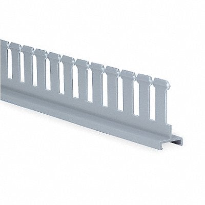 Divider Wall 2 In H Slotted Gray PVC MPN:SD2H6