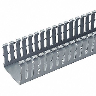 Wire Duct Narrow Slot Gray 1.26 W x 1 D MPN:F1X1LG6