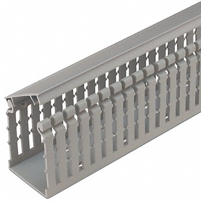 WiringDuct Narrow 4.25x4.1In 6Ft Gray MPN:HN4X4LG6