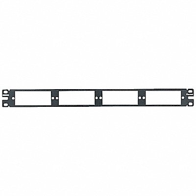 Patch Panel 48 Ports Flat Fiber Rack 1RU MPN:CFAPPBL1