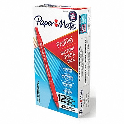 Ballpoint Pens Textured Plastic PK12 MPN:2095454