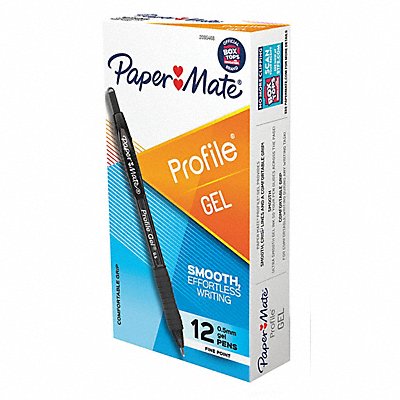 Gel Pens Textured Plastic PK12 MPN:2095468