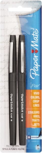 Porous Point Pen: Felt Tip, Black Ink MPN:8432452PP