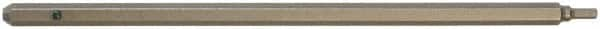 Hex Screwdriver Insert Bit: 3/32