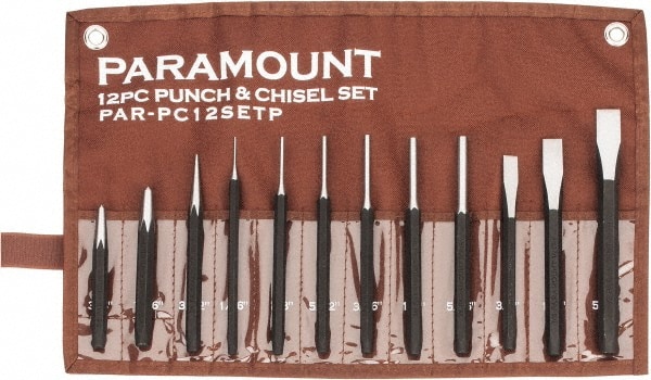 12 Piece Punch & Chisel Set MPN:PAR-PC12SETP