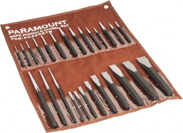 26 Piece Punch & Chisel Set MPN:PAR-PC26SETB