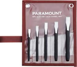 5 Piece Cold Chisel Set MPN:PAR-CC5SETB