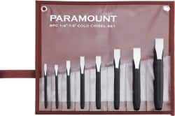 8 Piece Cold Chisel Set MPN:PAR-CC8SETB