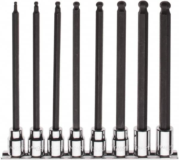 Hex Bit Socket Set: 3/8