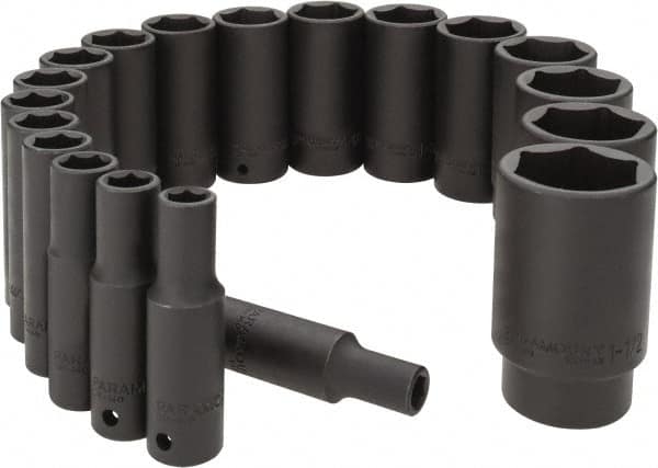 Deep Impact Socket Set: 19 Pc MPN:PAR-12ISKT-S19