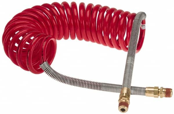 Coiled & Self Storing Hose: 3/8